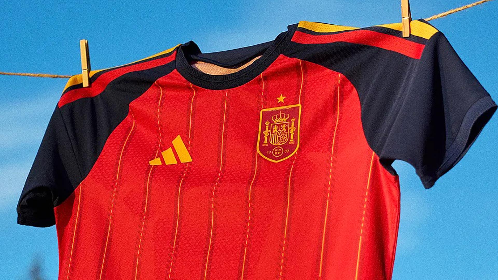 La camiseta de la selección española de fútbol para el Mundial 2026 /