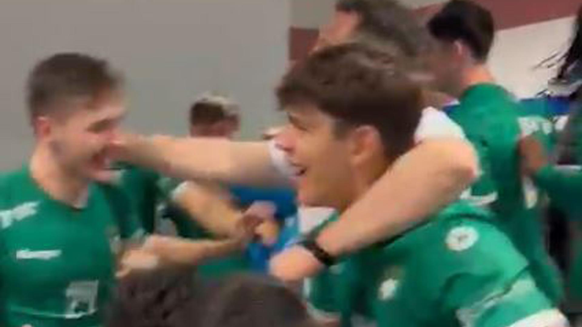 Vídeo de los jugadores de Anaitasuna celebrando el triunfo en Soria