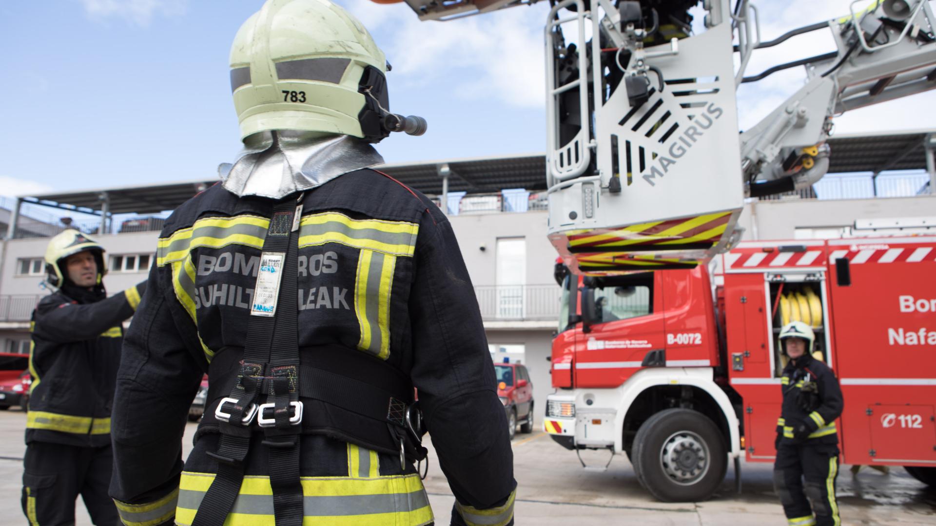 Imagen de un parque de bomberos