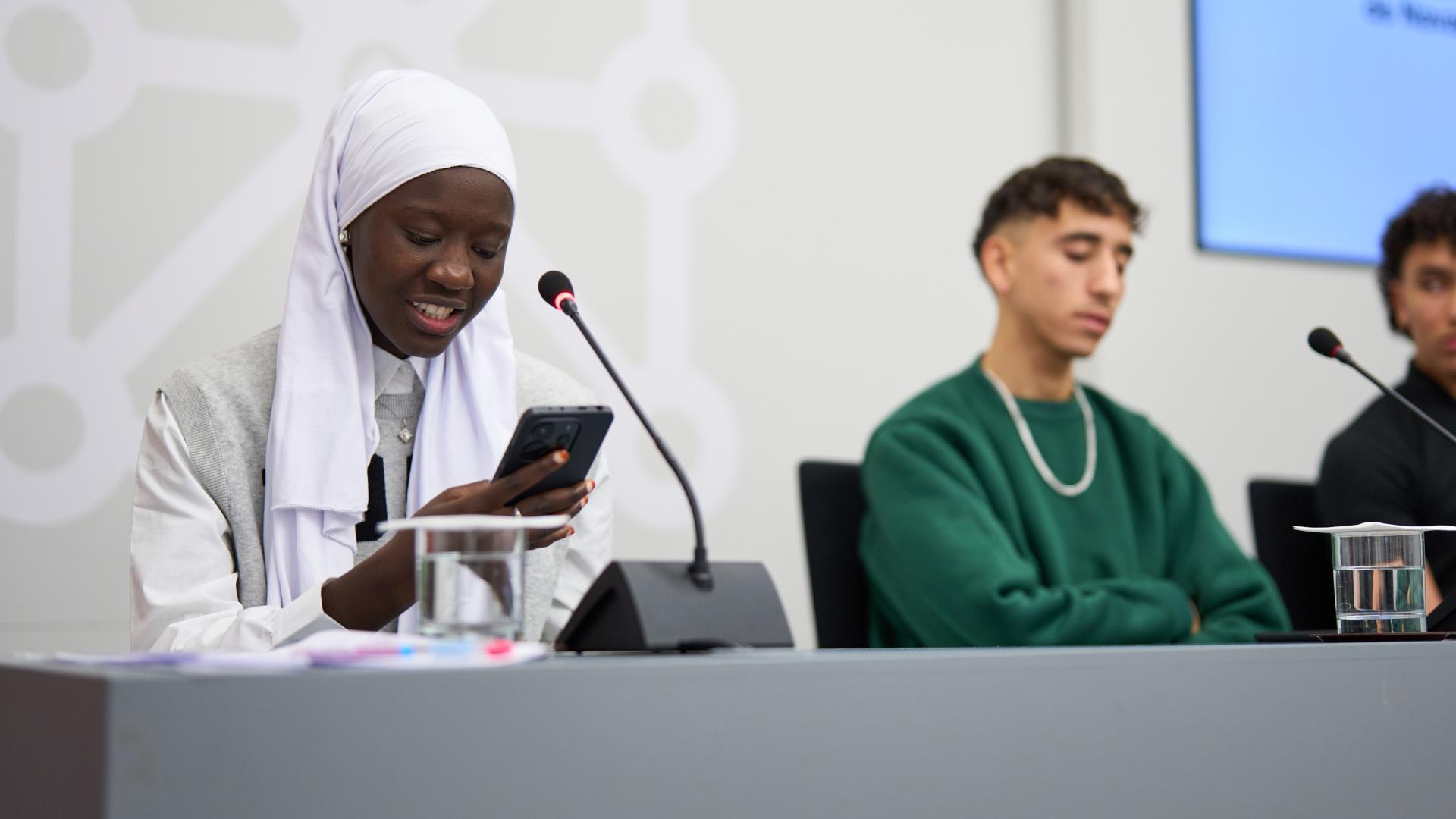 Ndaye Seck, senegalesas de 18 años, llegó a Canarias con 16 después de un viaje en patera de 8 días