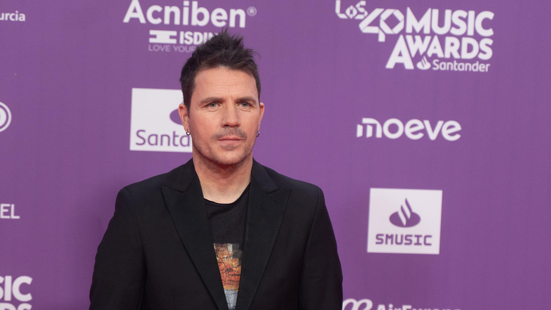 El cantante Dani Martín durante el photocall previo a la entrega de Los40 Music Awards