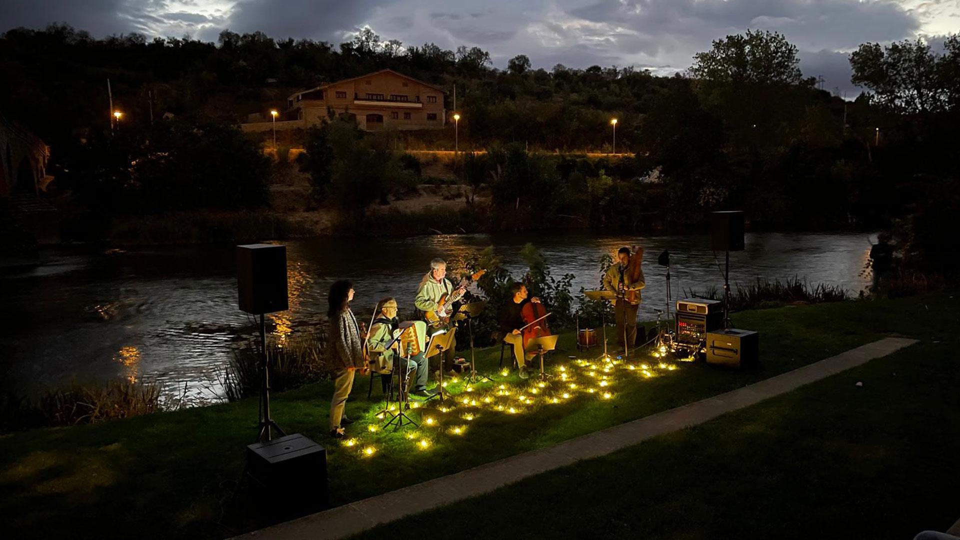 Concierto del ciclo 'Camino de las Estrellas' celebrado en Puente la Reina