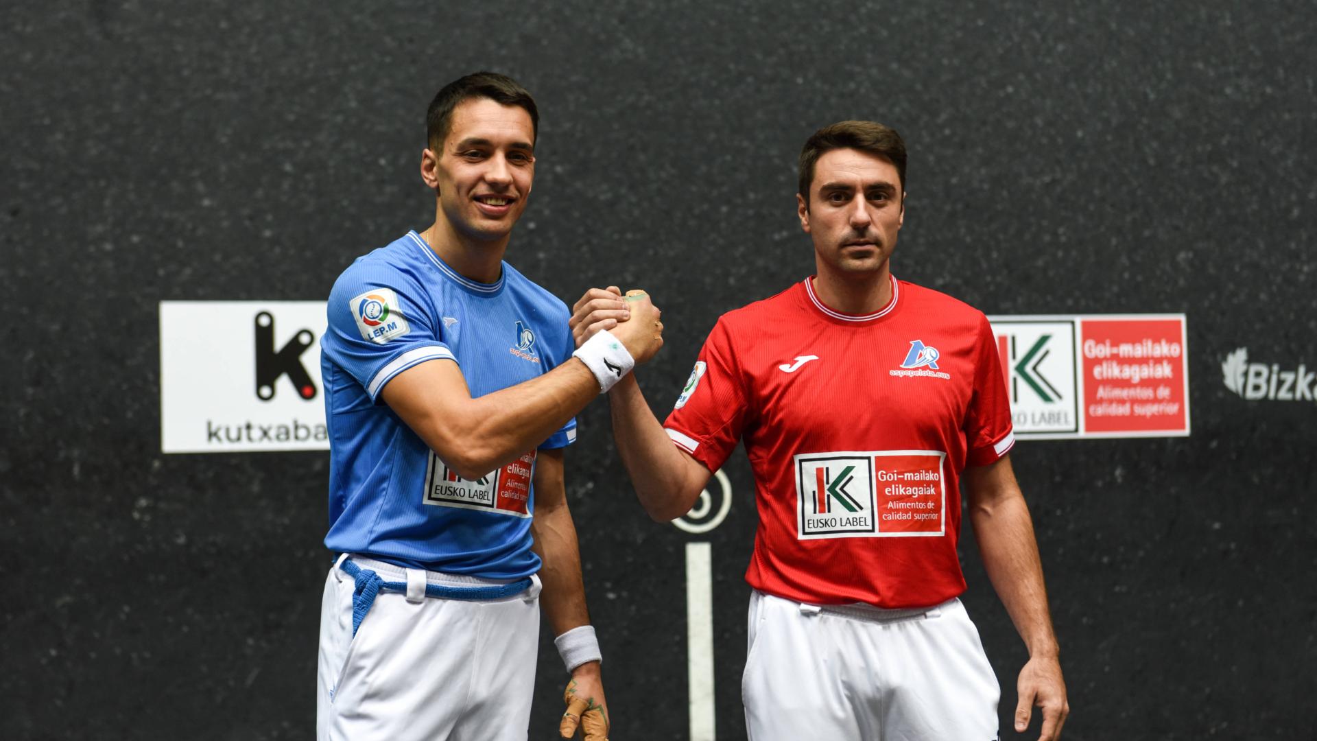 Javier Zabala y peio Etxeberria protagonizarán el domingo un duro pulso por ser campeones.