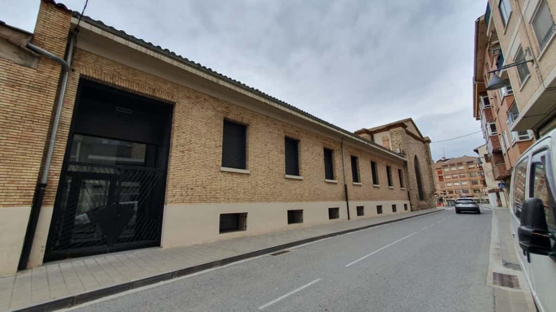Zona vinculada al convento de capuchinos de Sangüesa donde se proyecta el centro de día