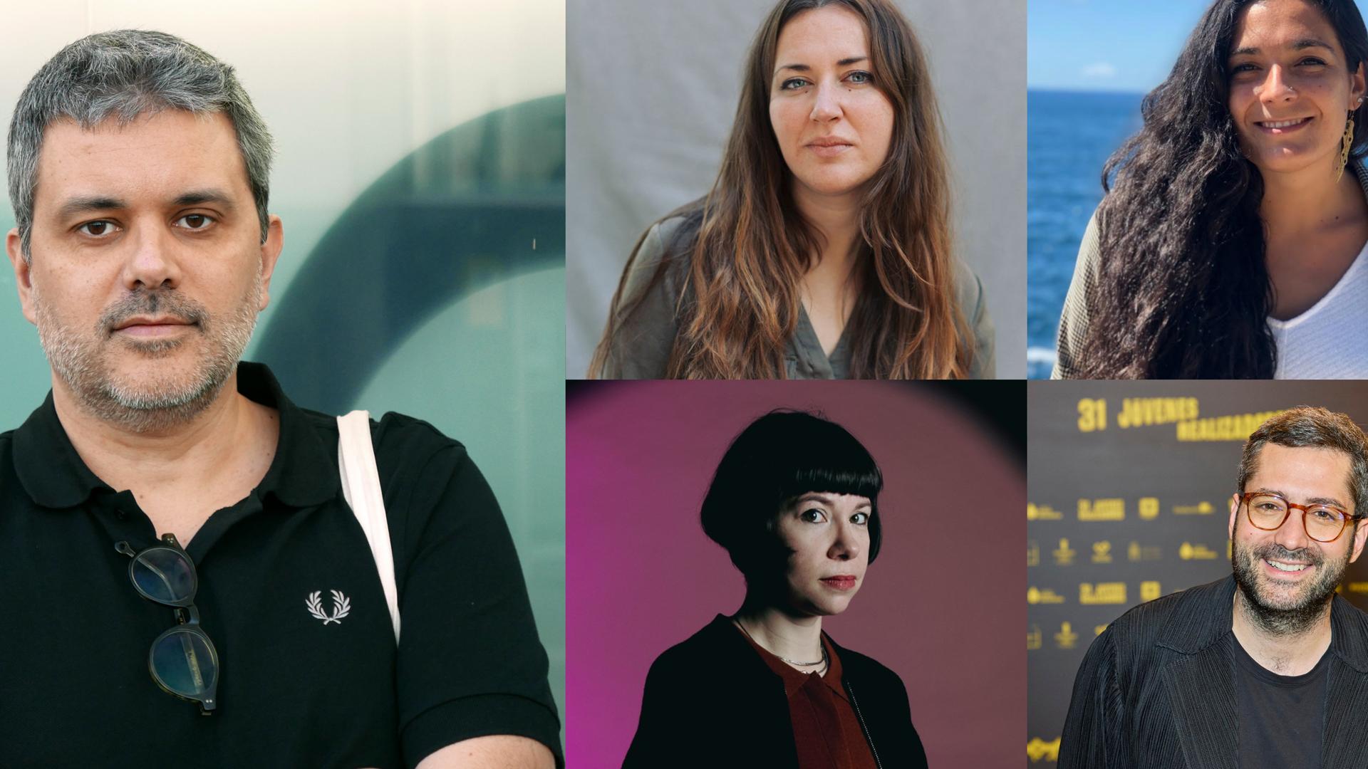 Nueva dirección artística del festival (de izquierda a derecha): Miquel Martí, Inés Calero y Ekhiñe Etxeberría (arriba) y Margot Meca y Antonio Miguel Arenas (abajo)