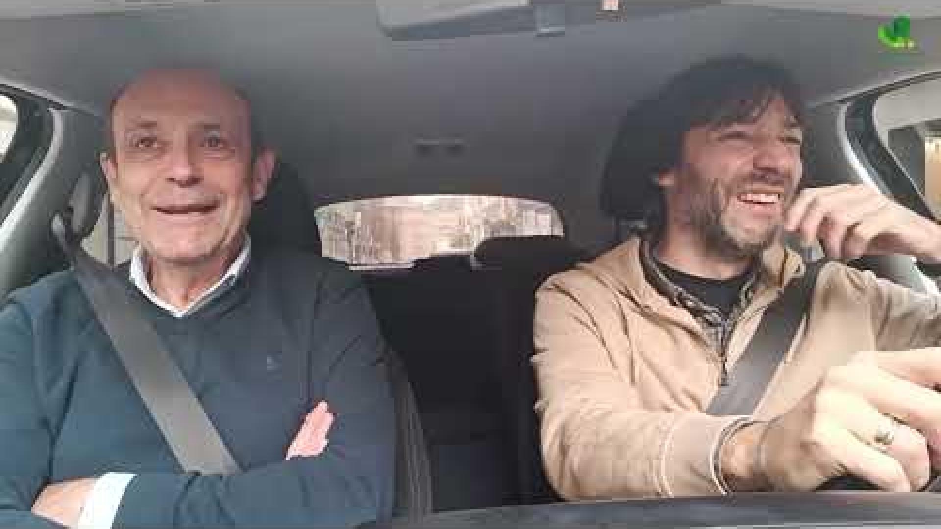 El ex jugador de Osasuna y Real Sociedad, el tudelano José Mari Lumbreras, se sube al coche de El Diario Sobre Ruedas para analizar el partido que ambos equipos disputarán este sábado, a las 18.30 horas, en El Sadar.