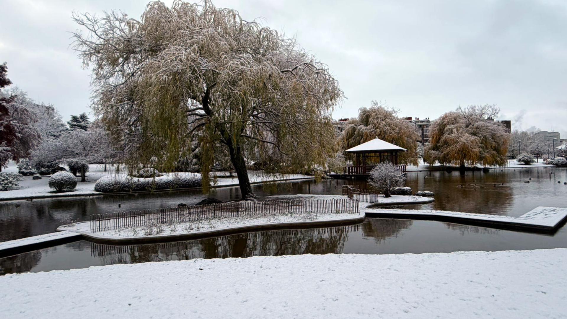 Parque de Yamaguchi en Pamplona.