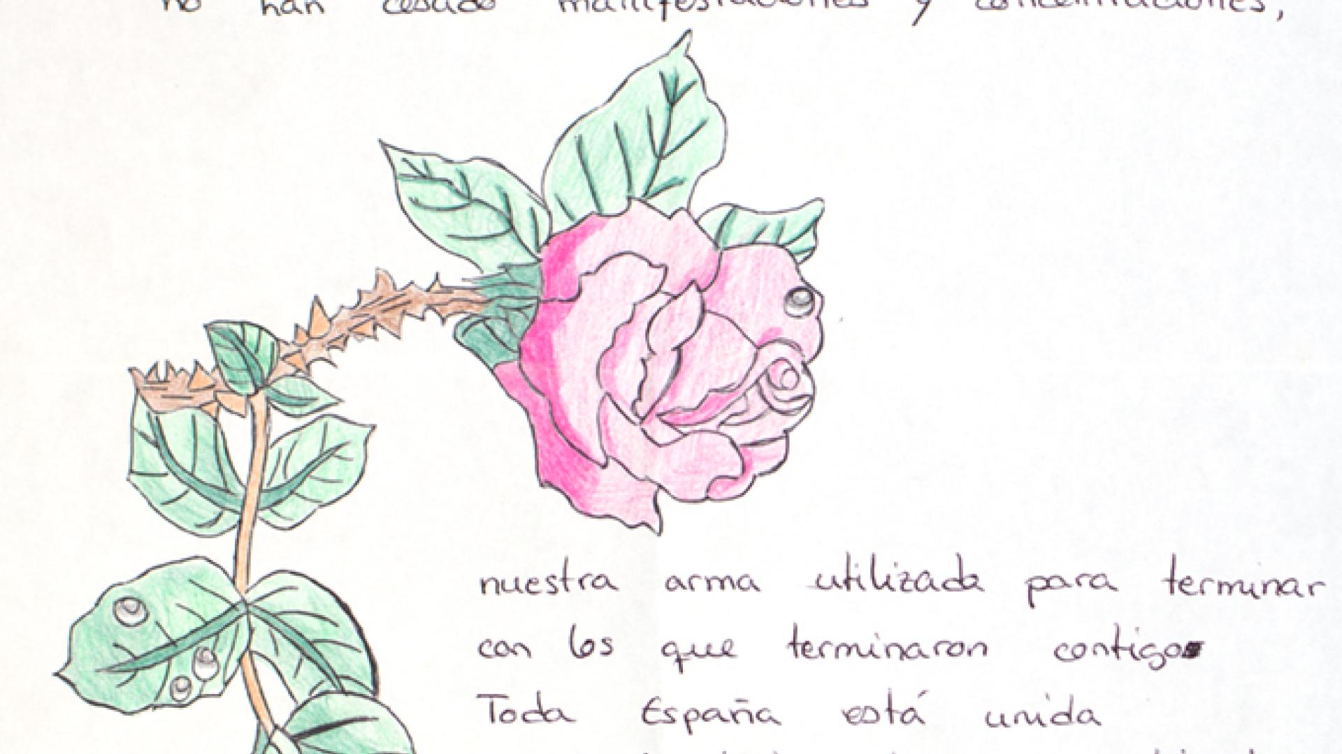 Carta enviada por un niño del País Vasco a la familia de Miguel Ángel Blanco