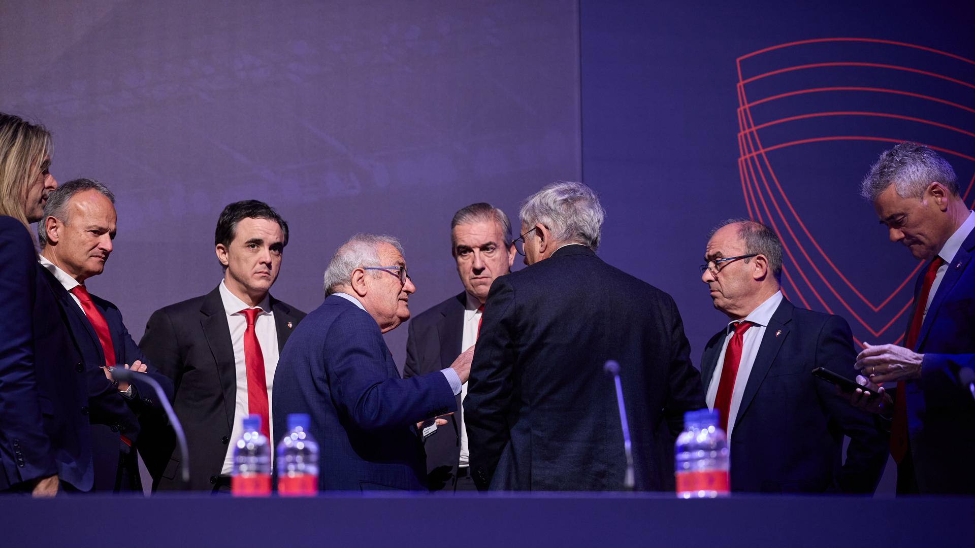 Asamblea de Osasuna celebrada en el Baluarte