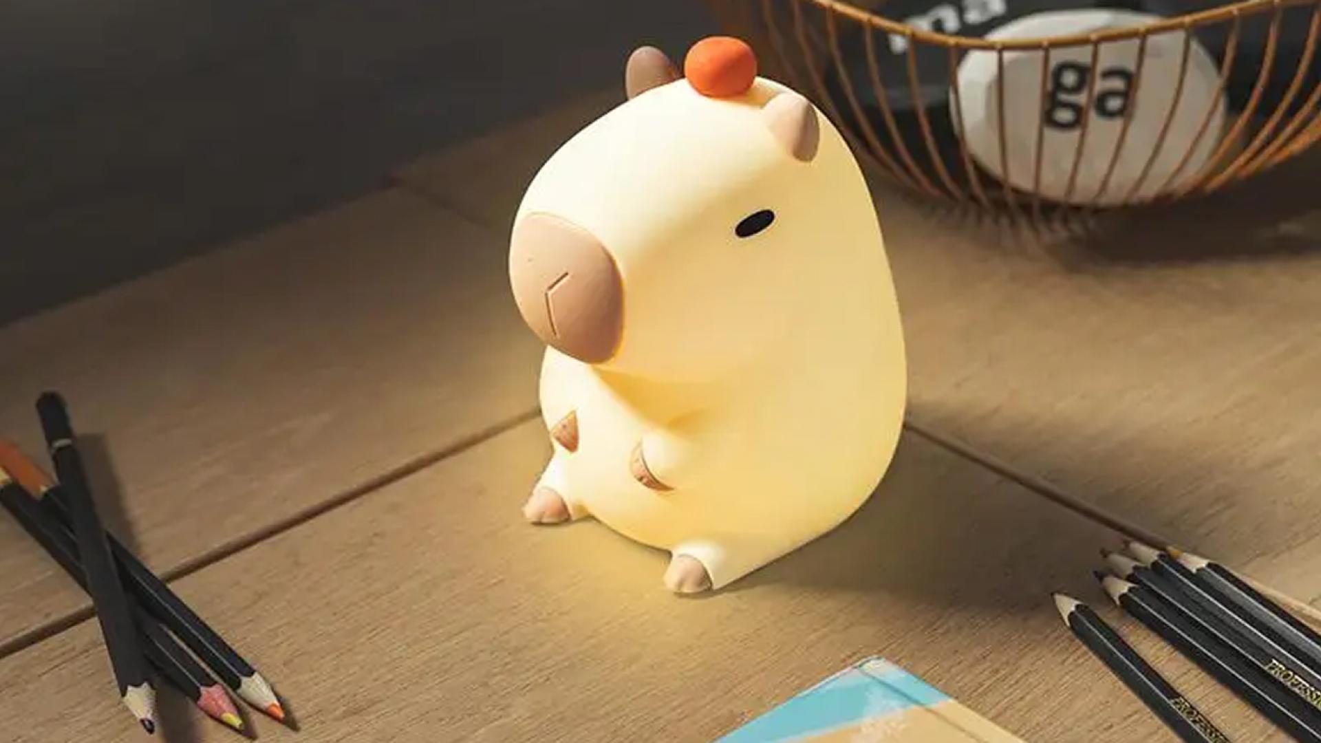 Lámpara de capibara