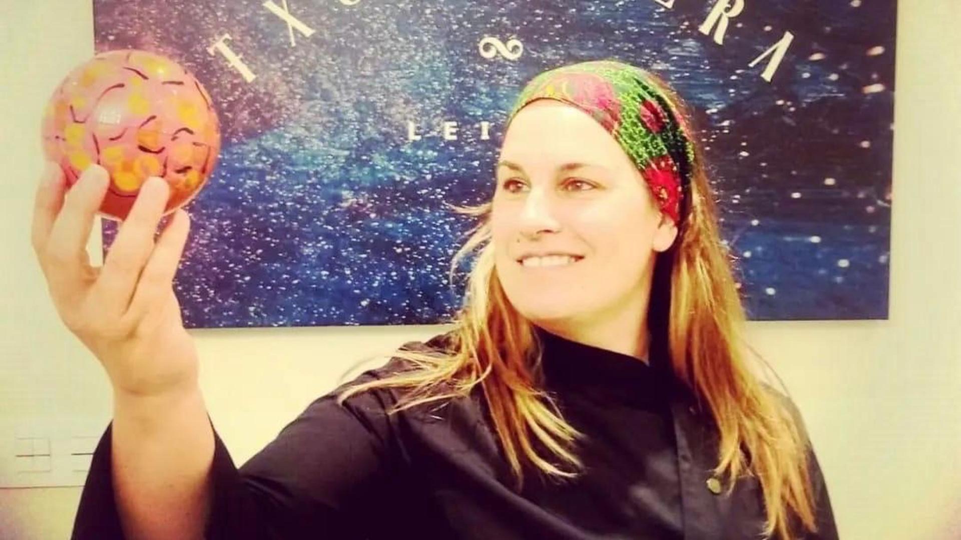 Naiara Agirre Iturriaga, responsable de la Txokosfera de Leitza