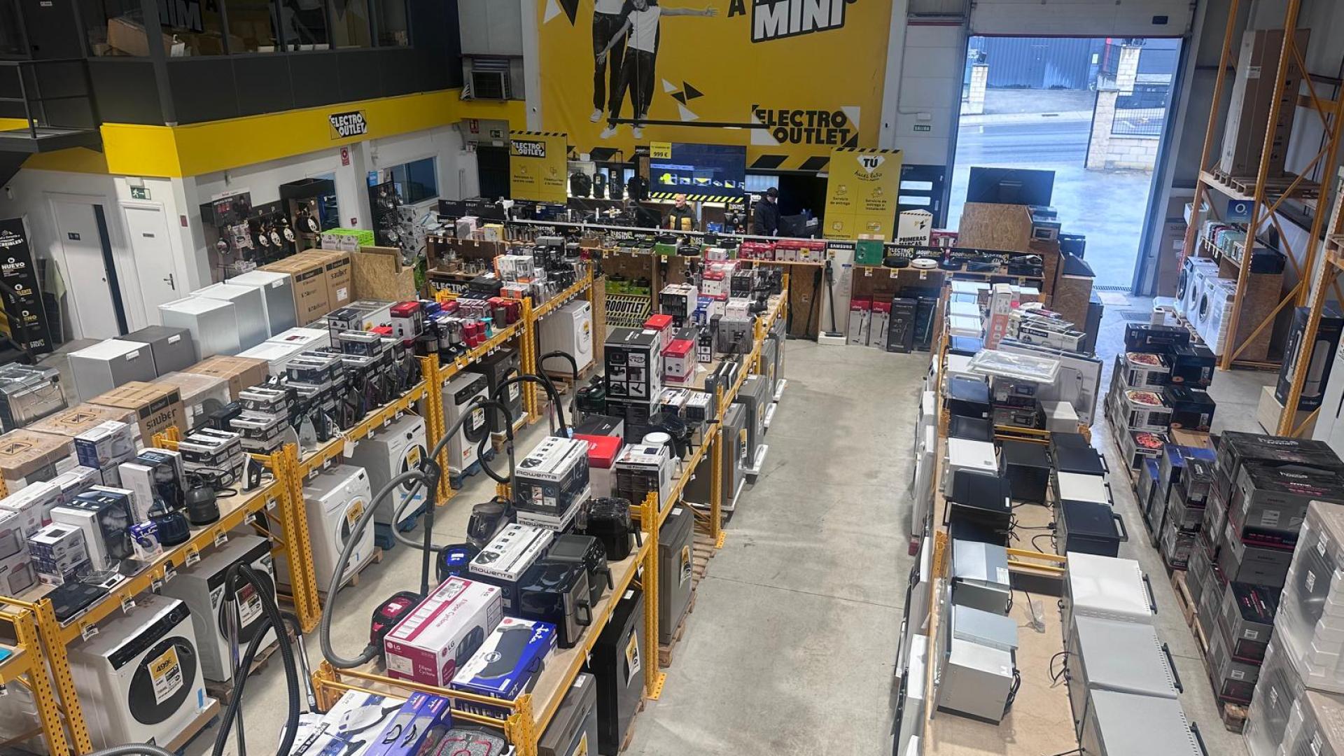 La tienda Electro Outlet Pamplona, ubicada en Mutilva