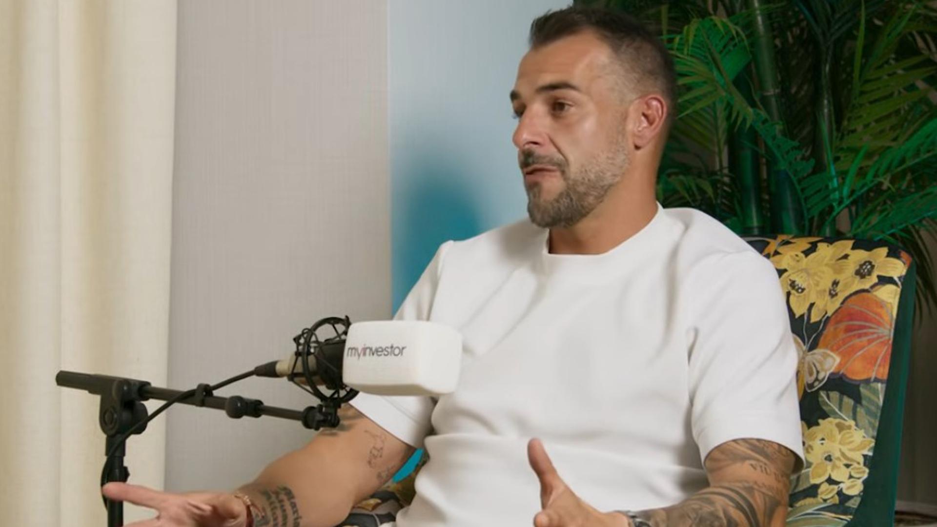 Álvaro Negredo durante el programa Offsiders