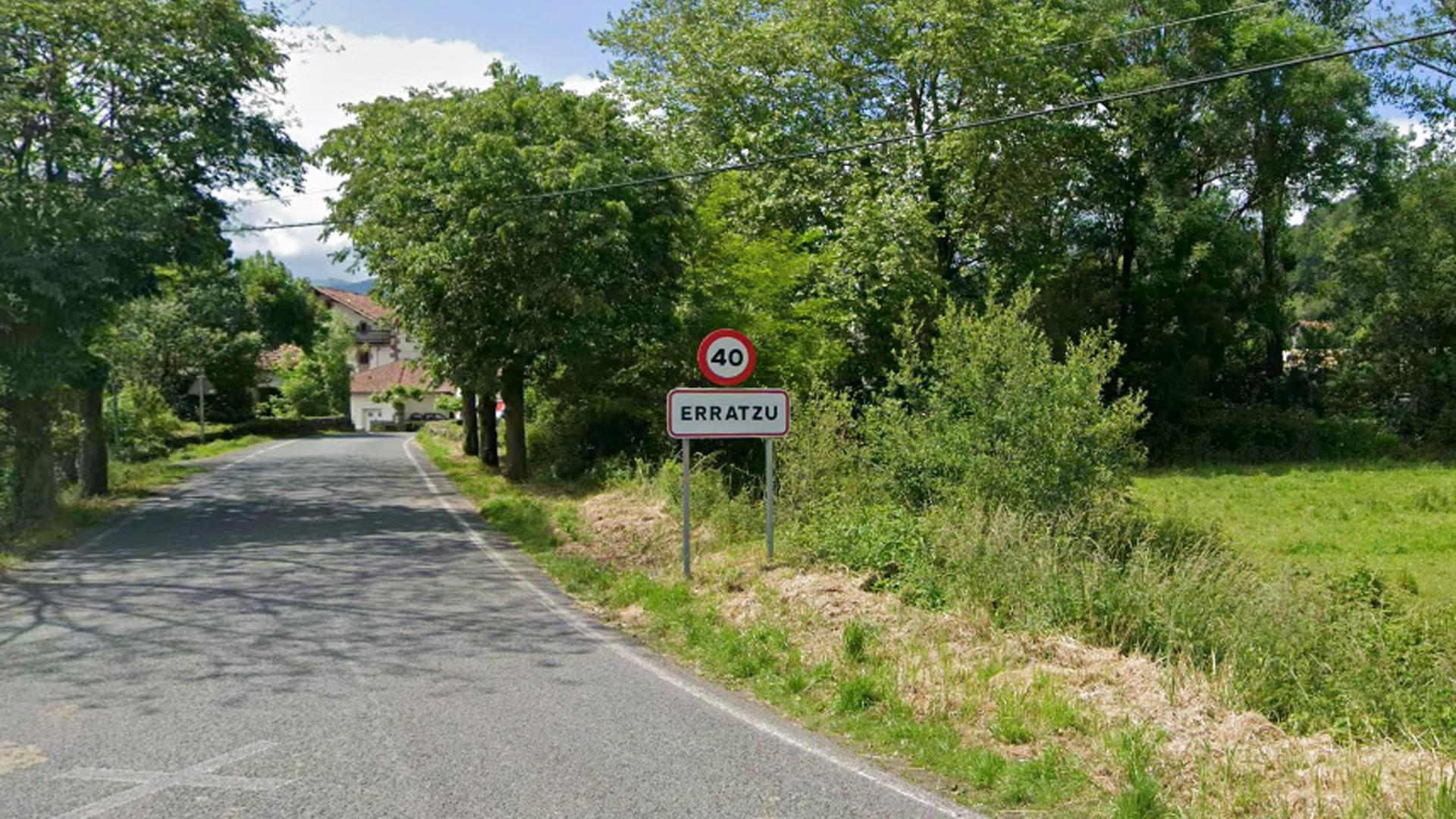 Uno de los accesos a Erratzu