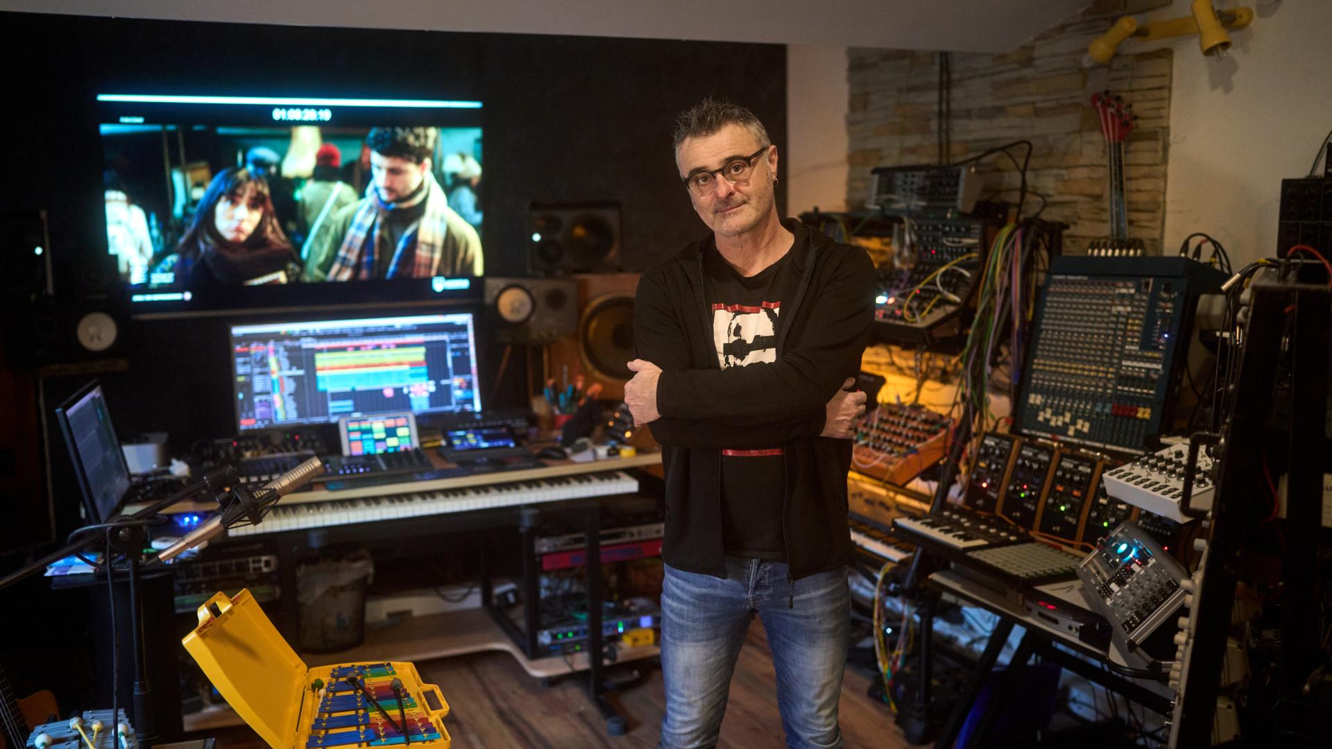 Mikel Salas, compositor musical y autor de la música del anuncio de la Lotería de Navidad 2025