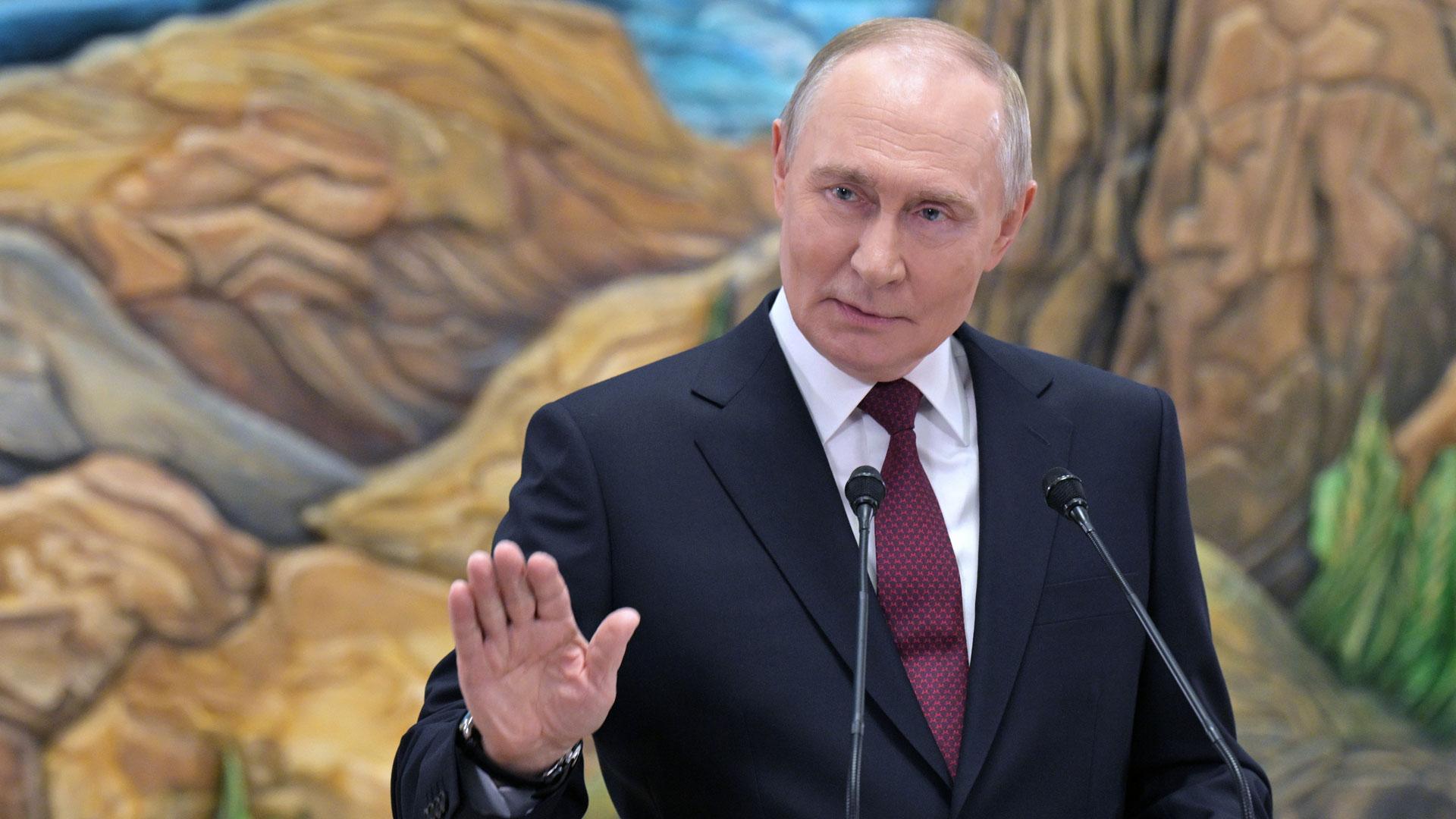 El presidente ruso, Vladímir Putin