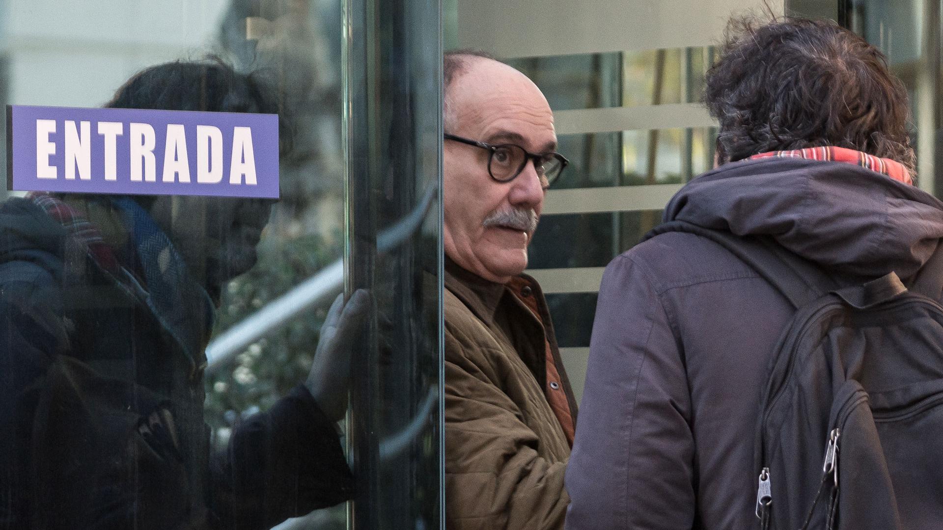 El exabogado de Ábalos, José Anibal Álvarez, a su llegada a la Audiencia Nacional