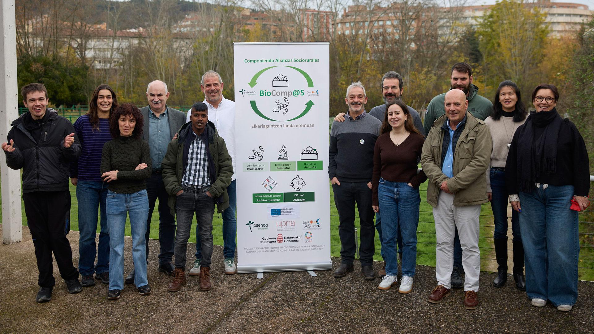Josenea y Gure Sustraiak han participado en el proyecto Biocompas