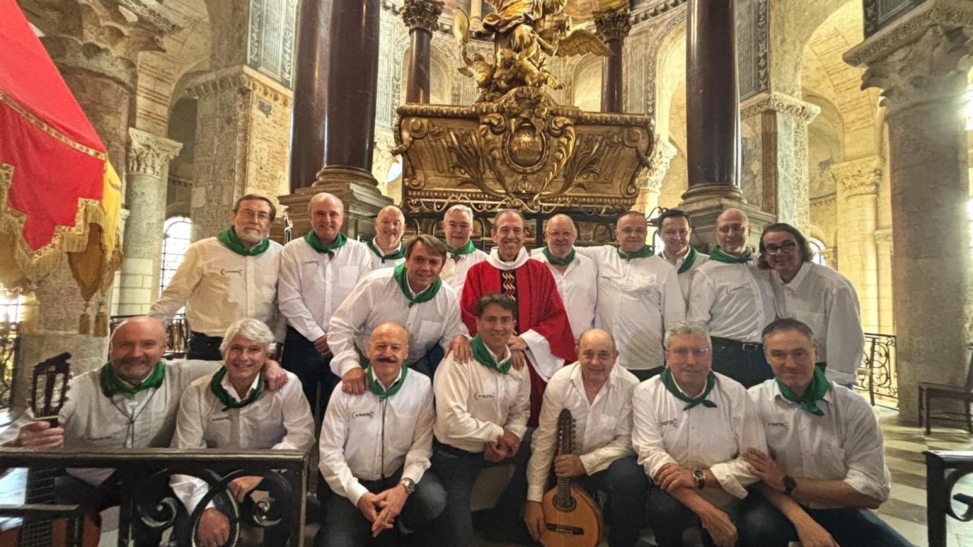 La Cofradía de San Saturnino, en la Basílica de Toulouse.