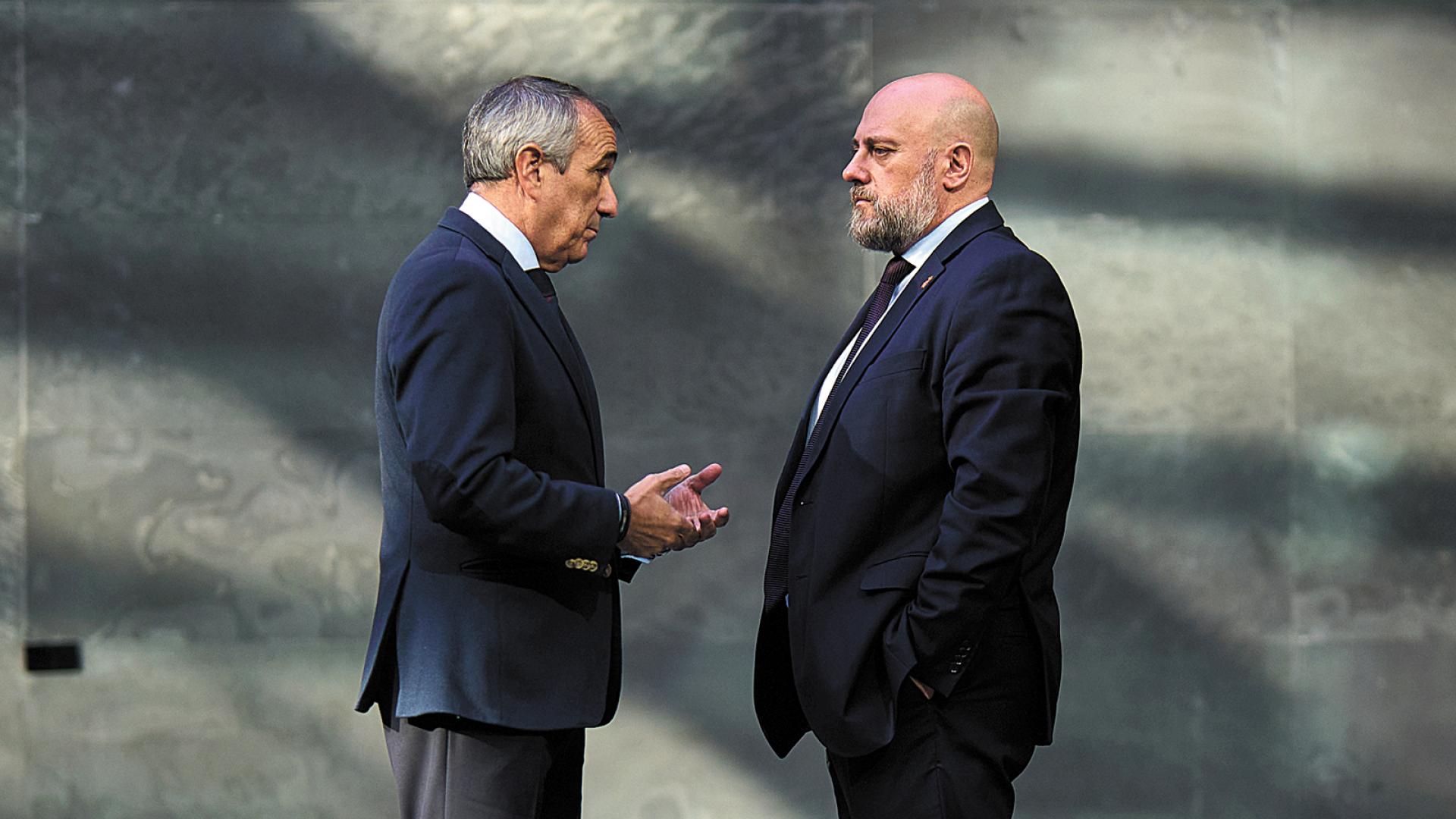 Óscar Chivite y José Luis Arasti