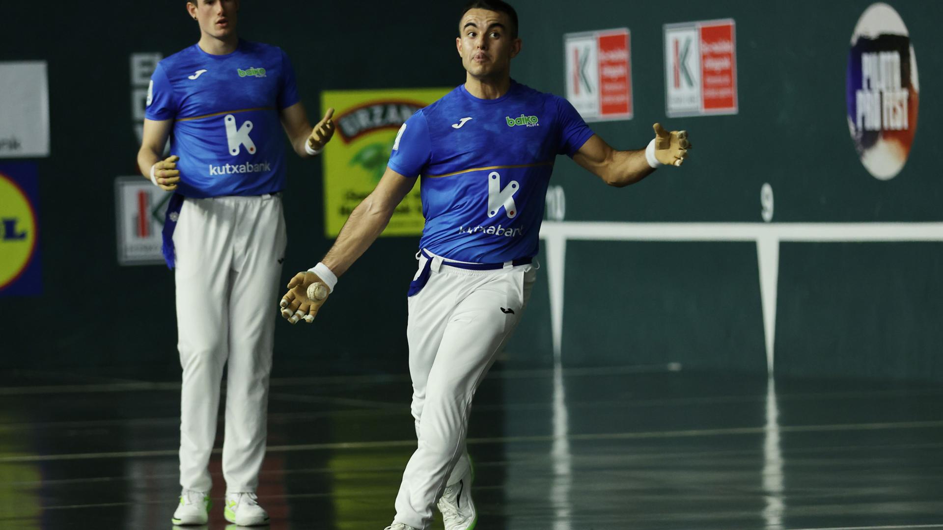 Jon Mariezkurrena e Iker Larrazabal.