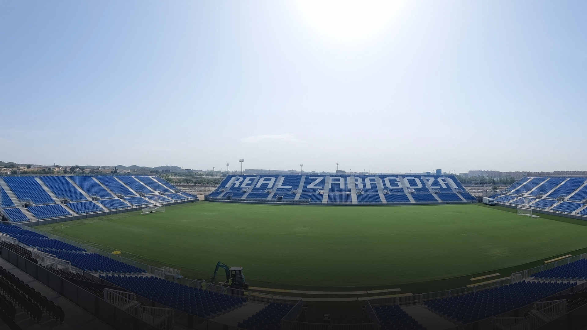 El estadio Ibercaja Zaragoza será el escenario del partido de mañana de Copa. Es modular y tiene capacidad para 20.000 espectadores