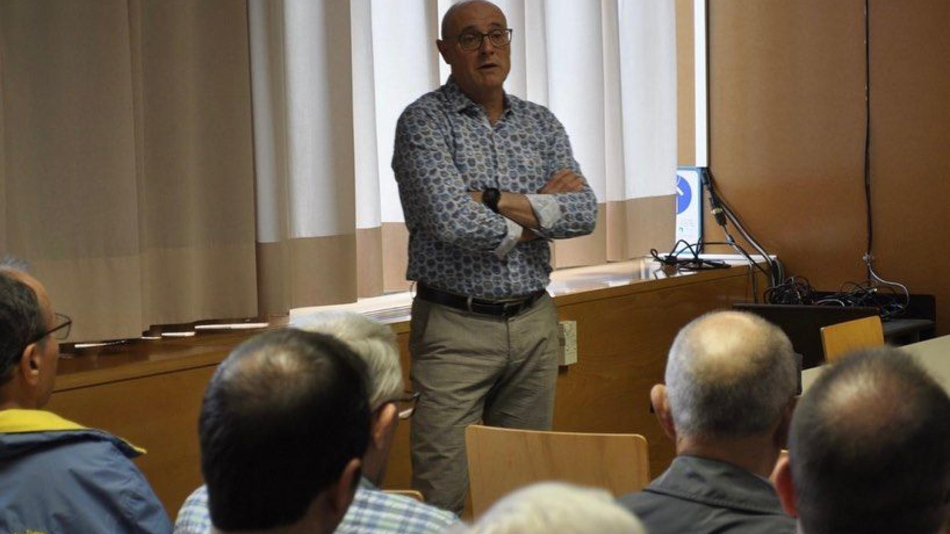Luis Belsué Arias es el presidente del Ebro