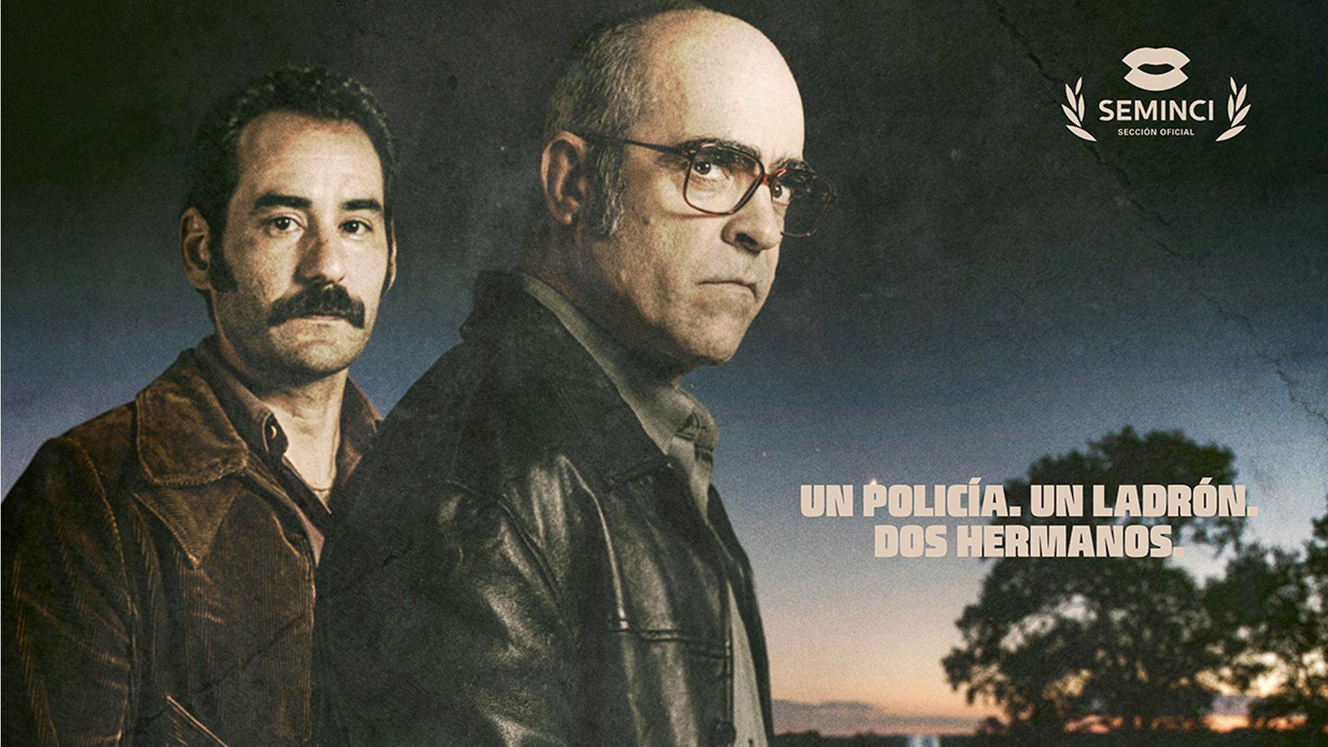 Cartel de la película 'Golpes' protagonizada por Luis Tosar y Jesús Carroza