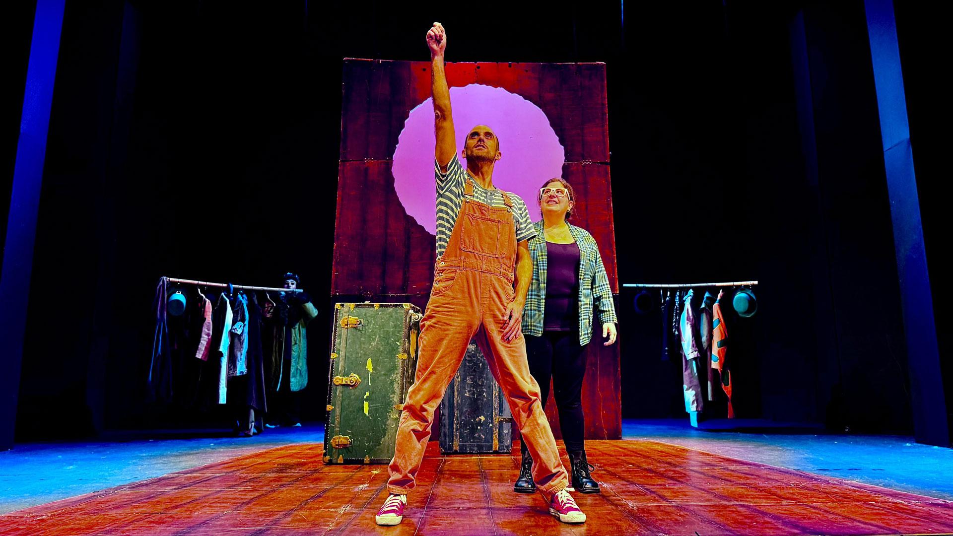 Una escena de ‘Kirkuk Erregea’, obra ganadora del Concurso de Textos Teatrales para público infantil
