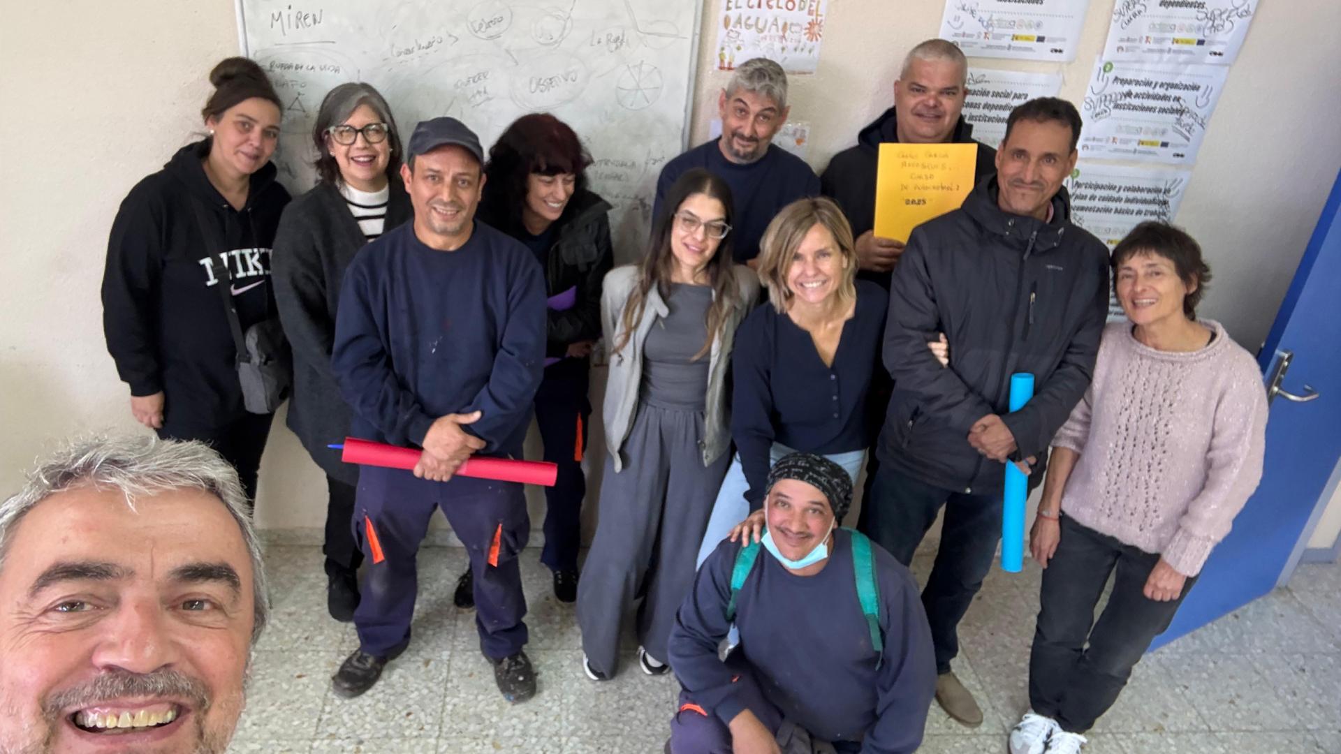 Participantes en el programa de Empleo Social de la Mancomunidad de Cintruénigo y Fitero