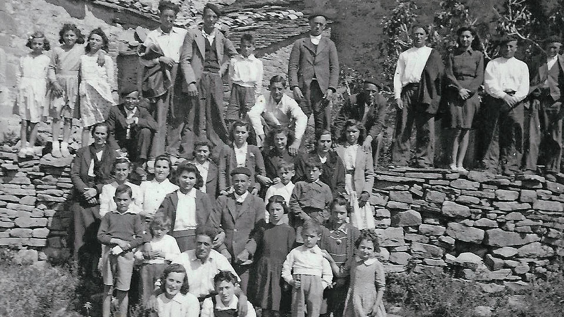 Gardalain y sus gentes hacia 1950