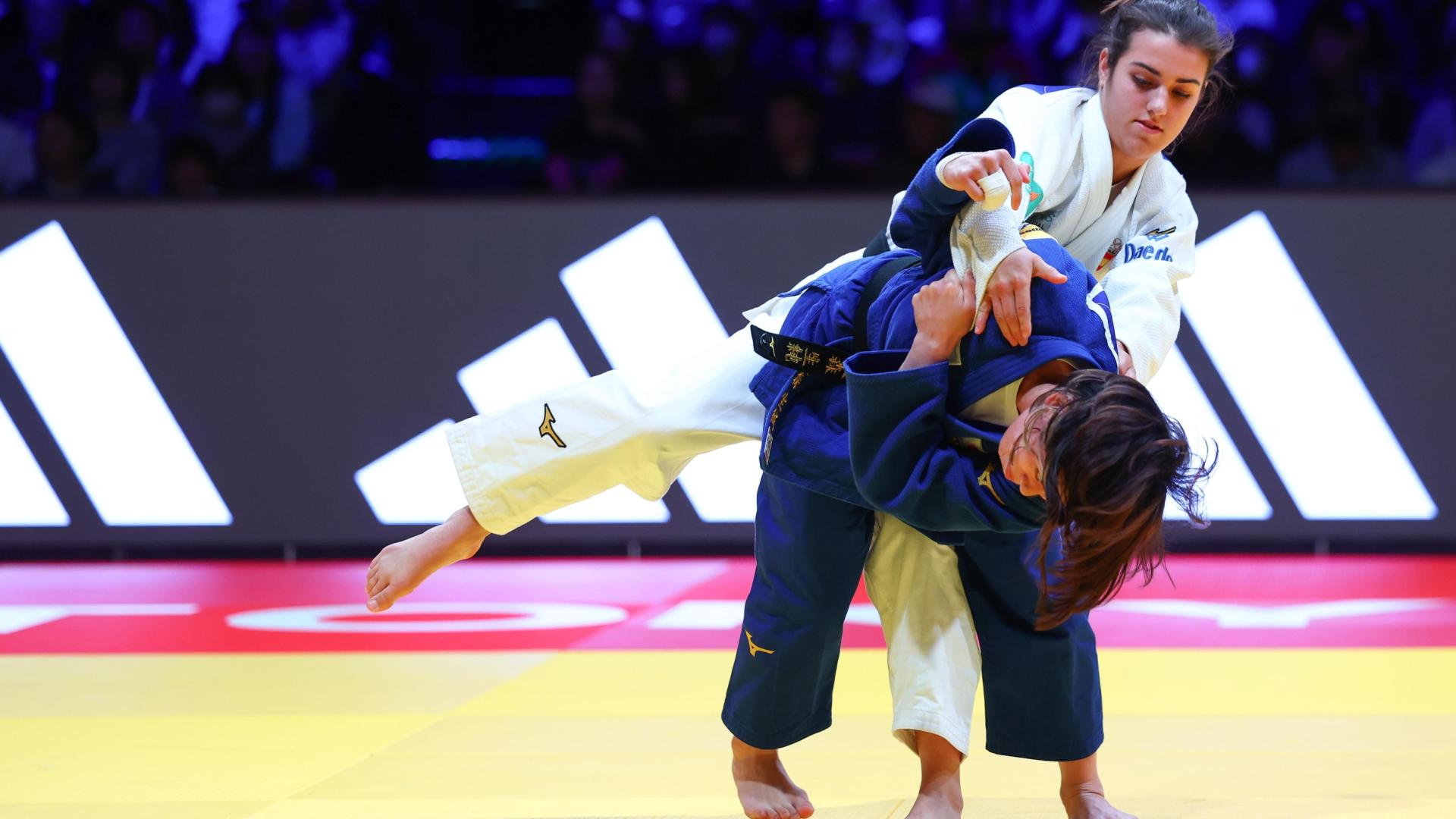 Ariane Toro, en su combate por la medalla de bronce de este sábado 6 de diciembre en Tokio