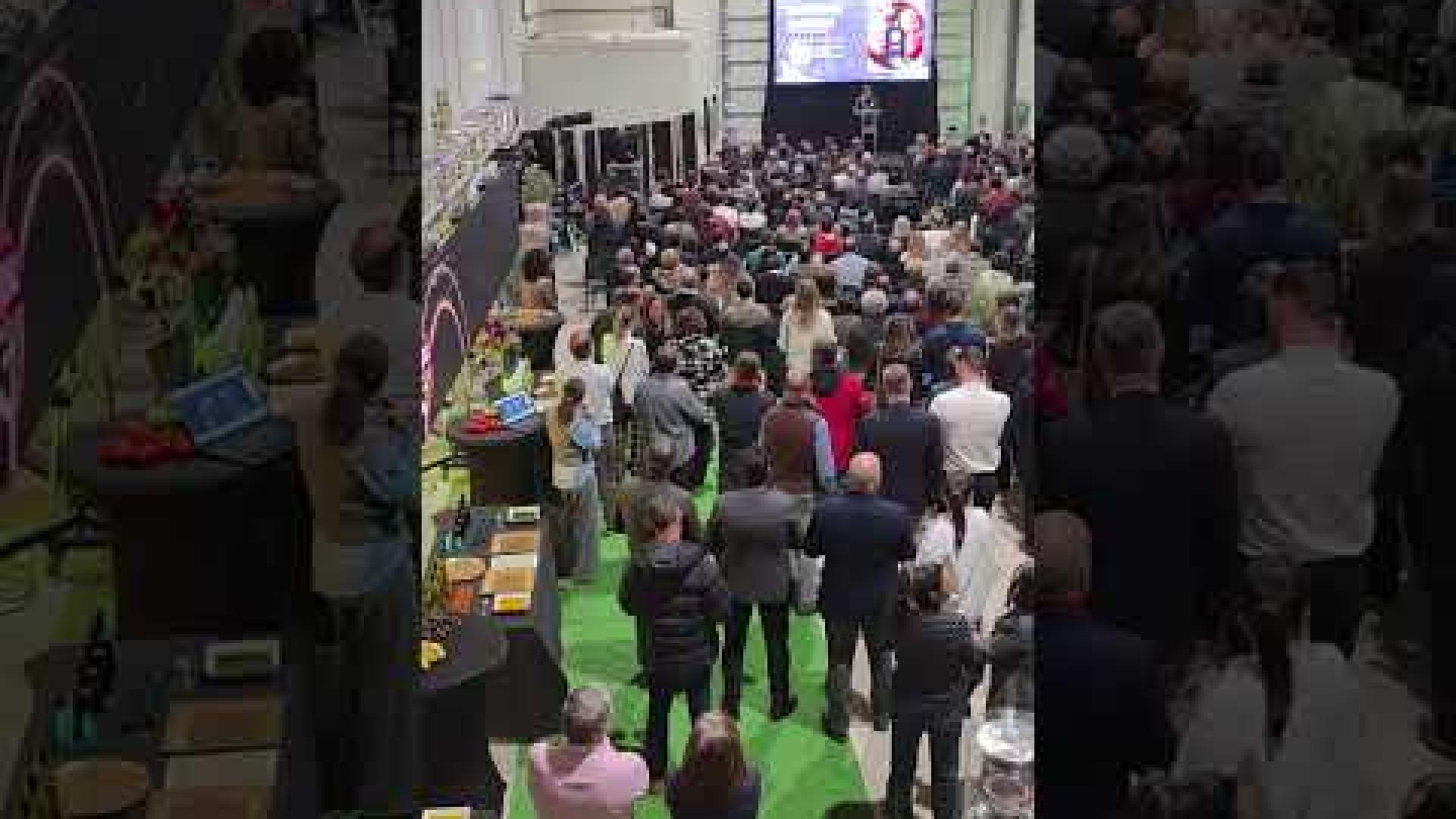 Inauguración de las nuevas instalaciones de Aceites Sandúa