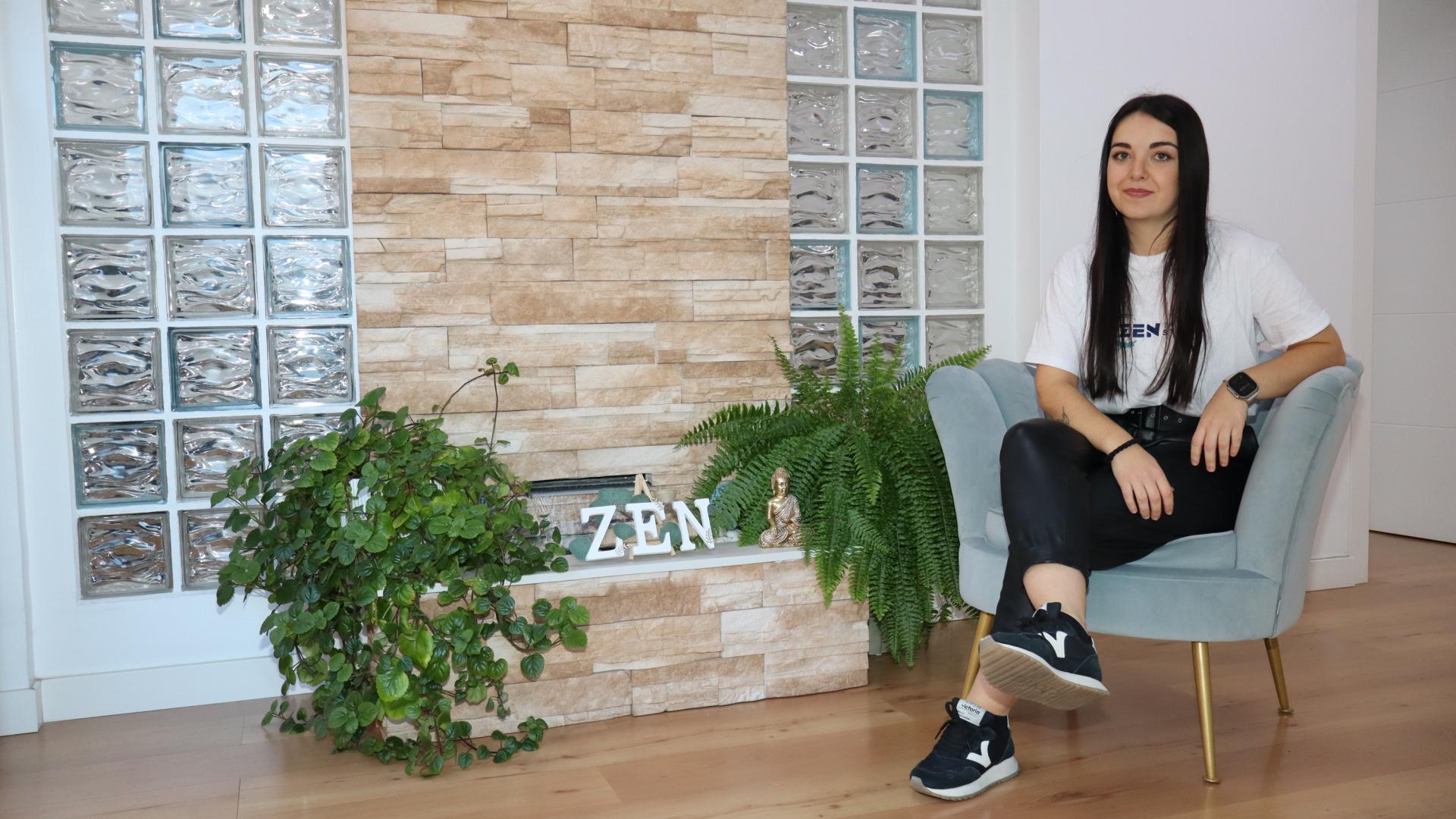 Saray García-Falces lleva dos años al frente de Zen Studio Tatto