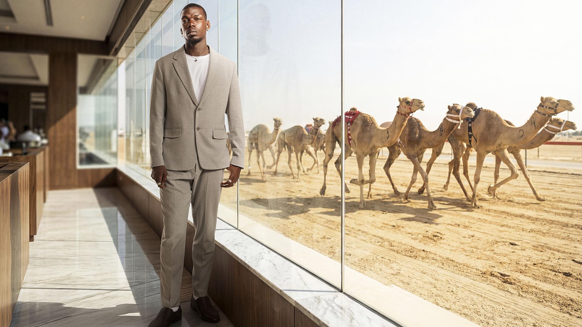 Paul Pogba, campeón del mundo con Francia en 2018 y actualmente en el Mónaco, se ha convertido en accionista y en embajador de la escudería saudí de carreras de camellos Al-Haboob