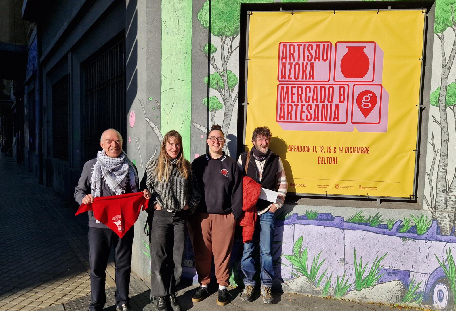 Presentación de la sexta edición del Mercado de Artesanía local de Geltoki