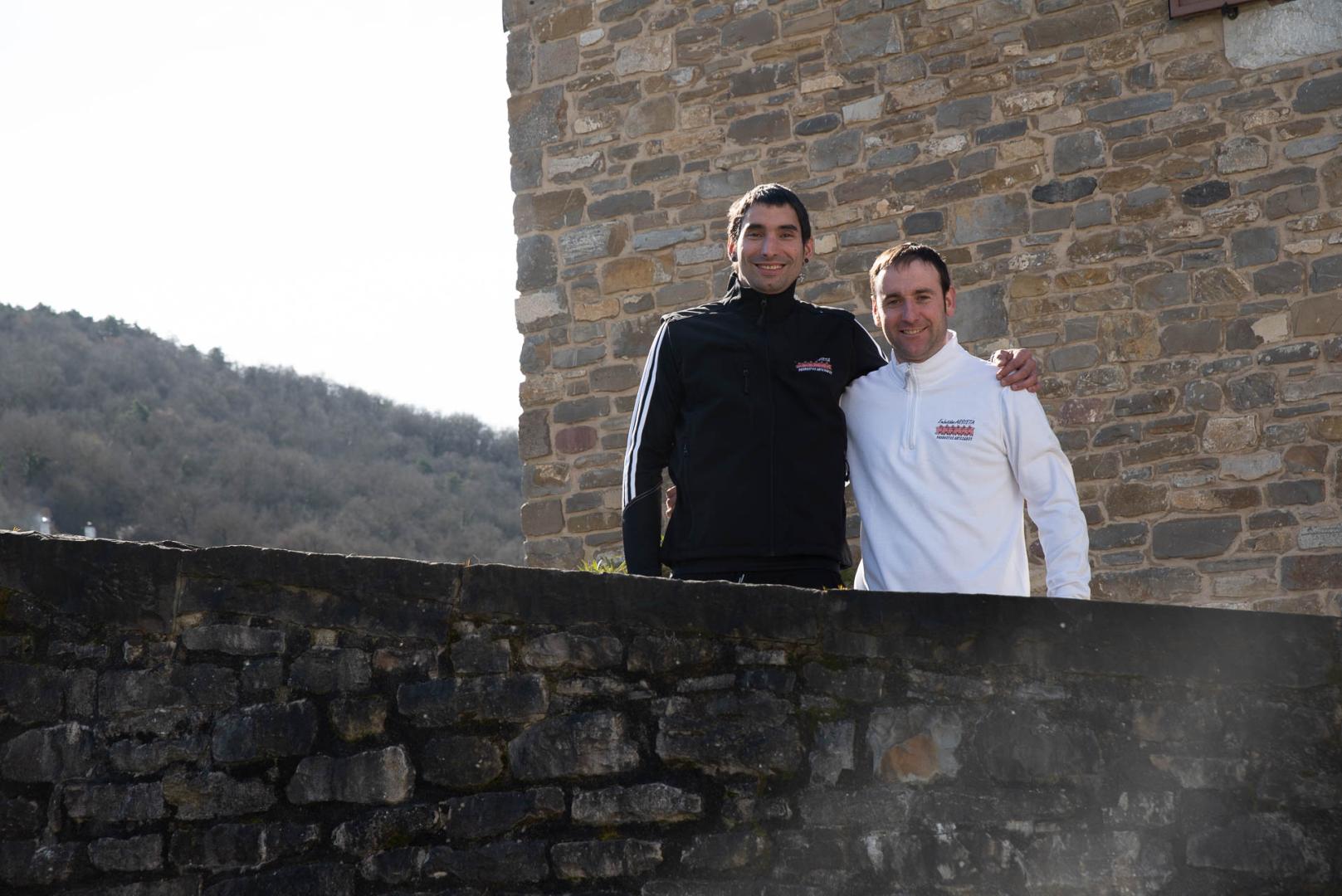 Iñigo y Haritz Arrieta, de Embutidos Arrieta