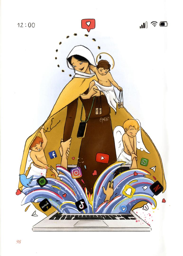 Virgen del Carmen de @patit.te
