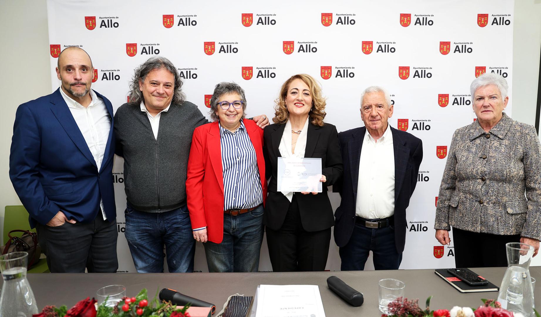 Responsables municipales y del proyecto  en Allo