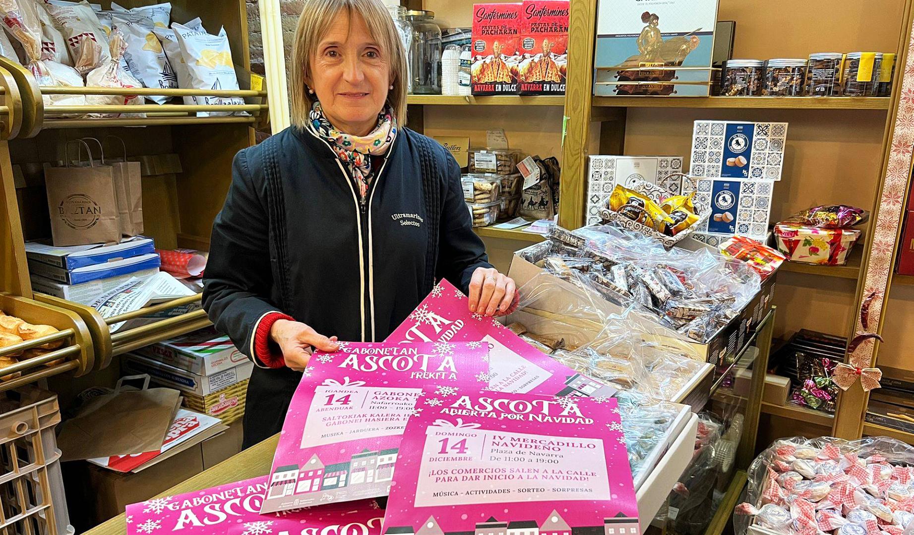 Mª Asun Esparza, presidenta de Ascota, presentó la campaña