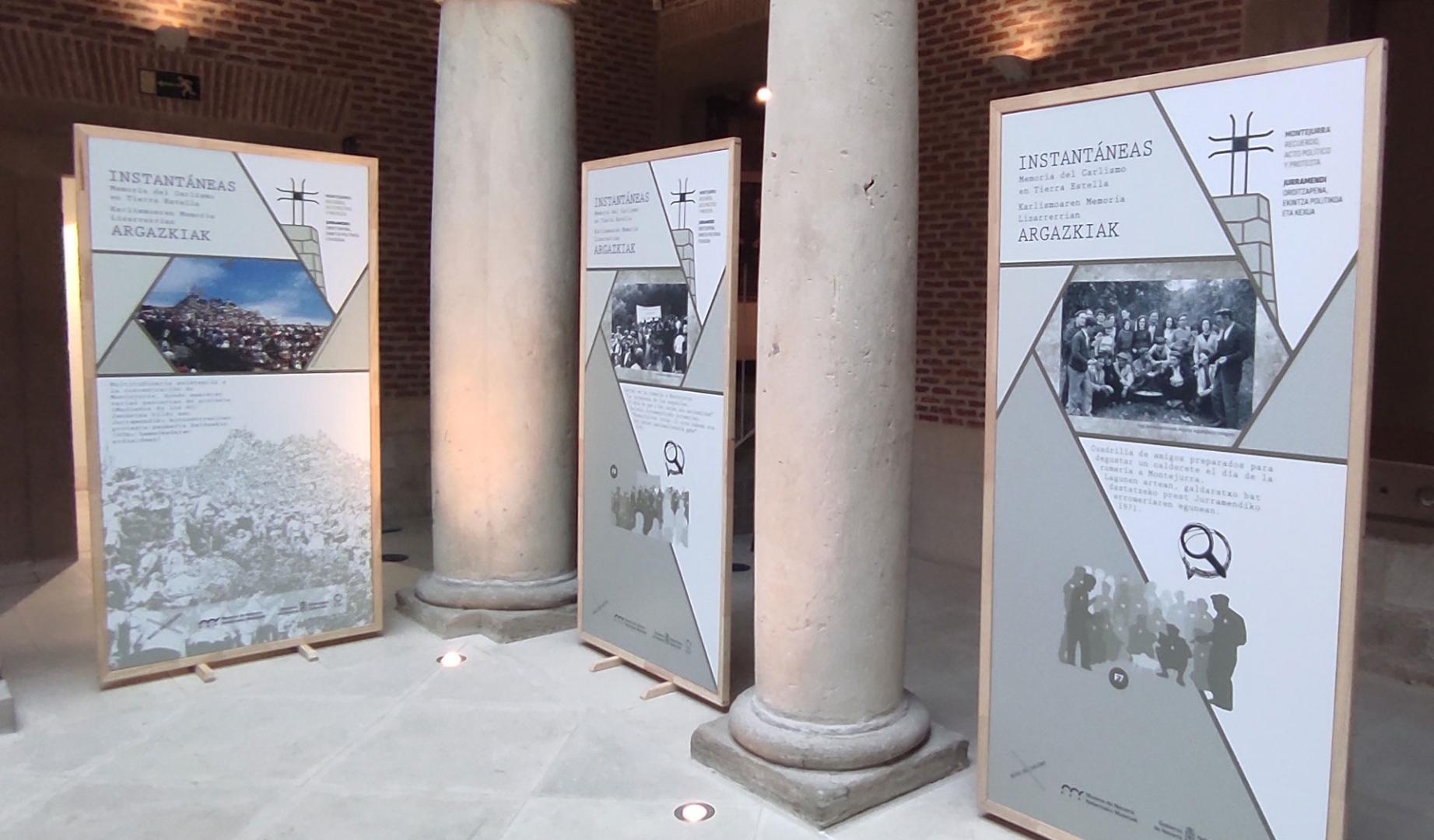 Imagen de la exposición ‘Montejurra: recuerdo, acto político y protesta’