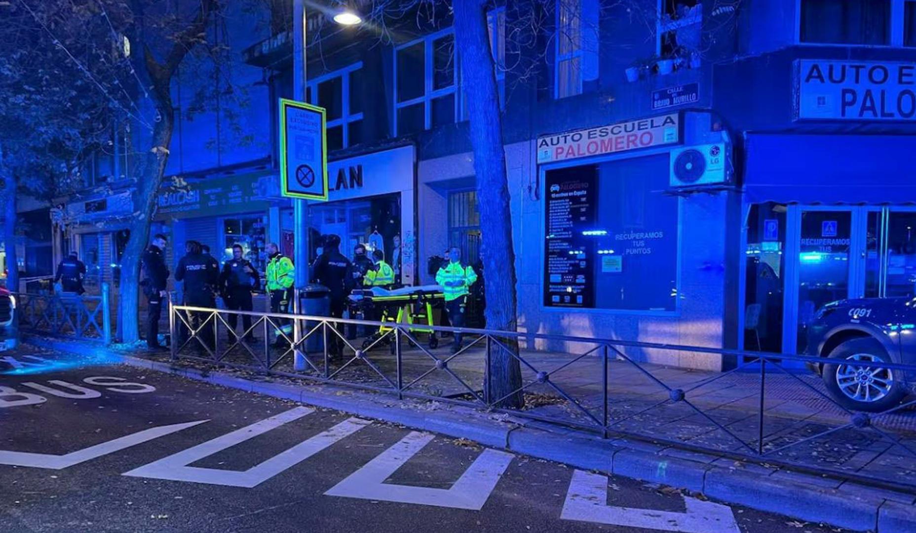 Servicios de Emergencias, en el lugar del suceso