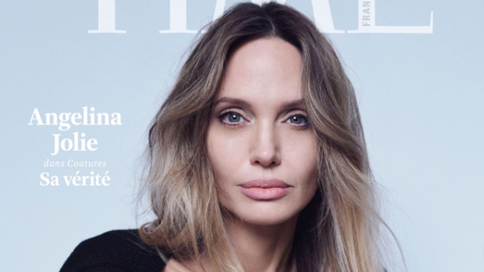 Angelina Jolie, en la portada de la revista 'Time Francia'