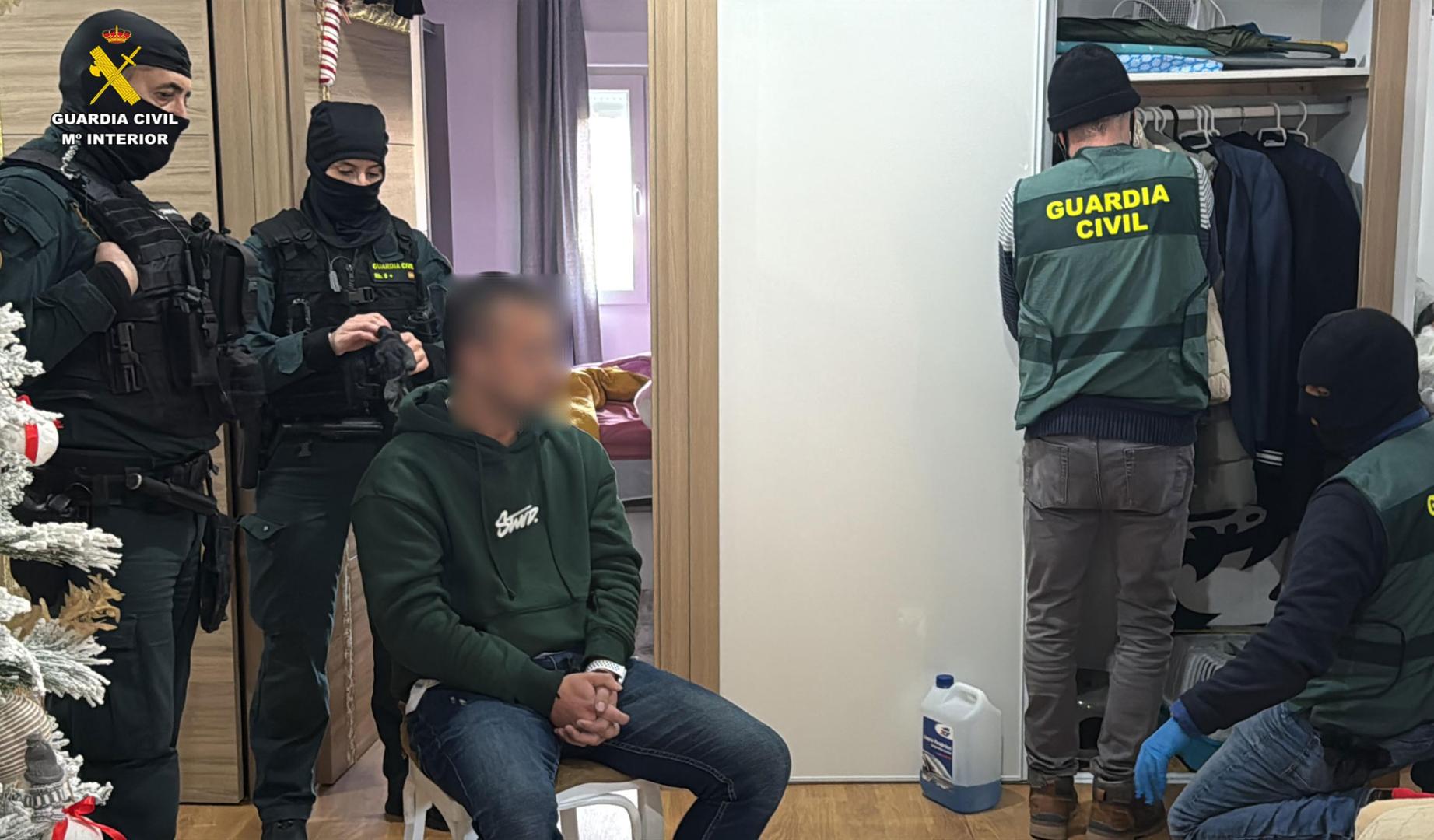 La Guardia Civil desmantela una red de 'narcomenudeo' que operaba en localidades de La Rioja y Navarra