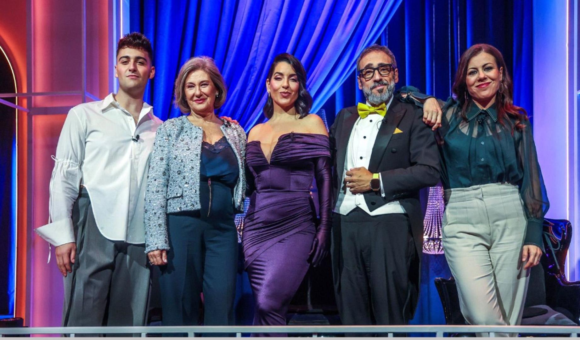 Presentadores y jurado de 'ARIA, locos por la ópera'