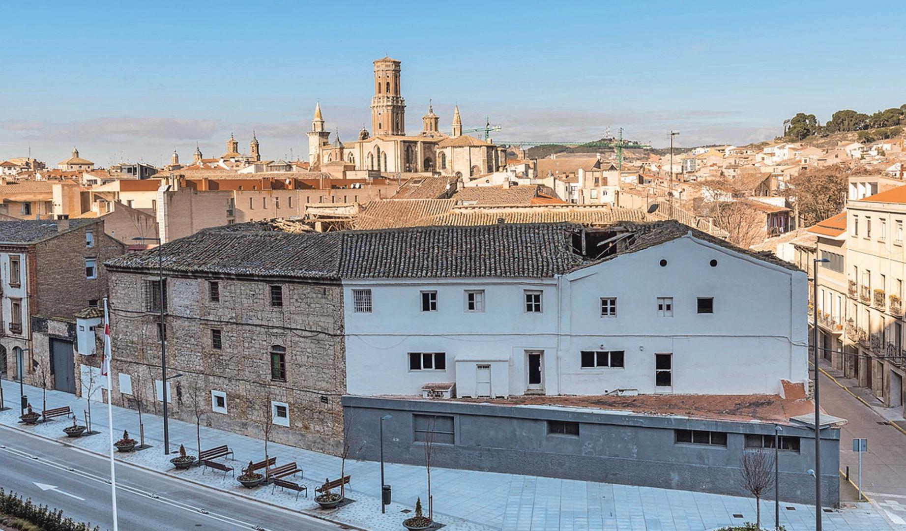 El edificio de sementales, en una imagen de 2023
