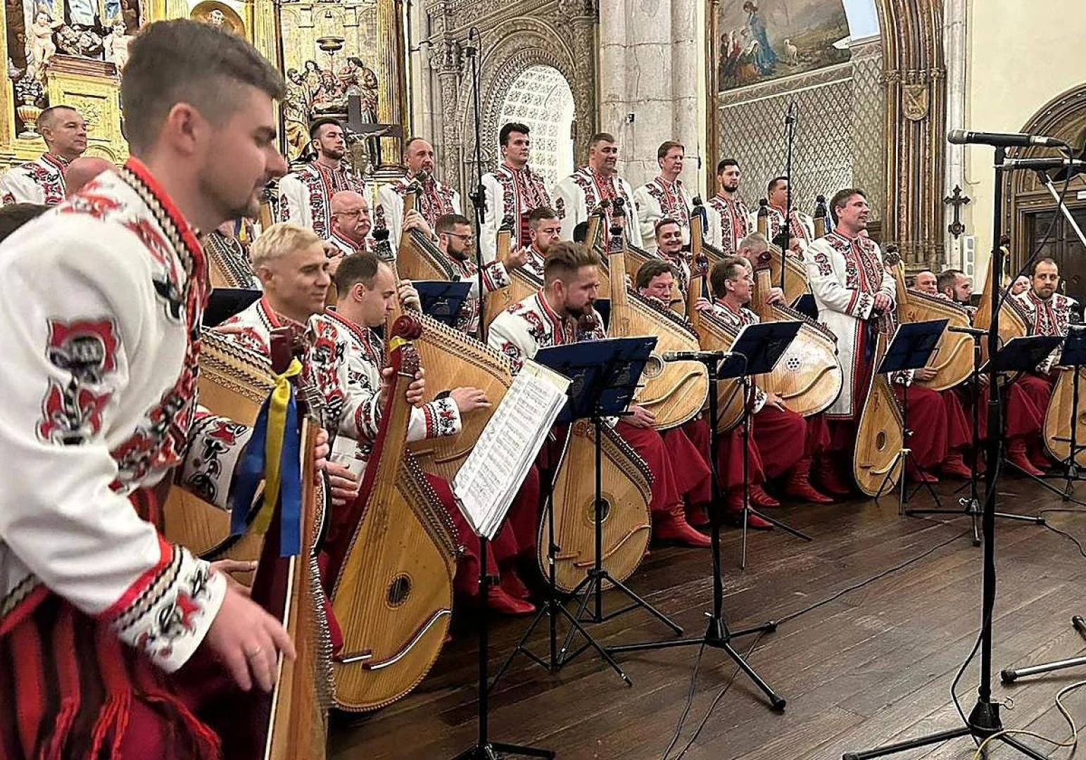 Concierto Solidario de música ucraniana, hoy en la Ciudad de la Música.