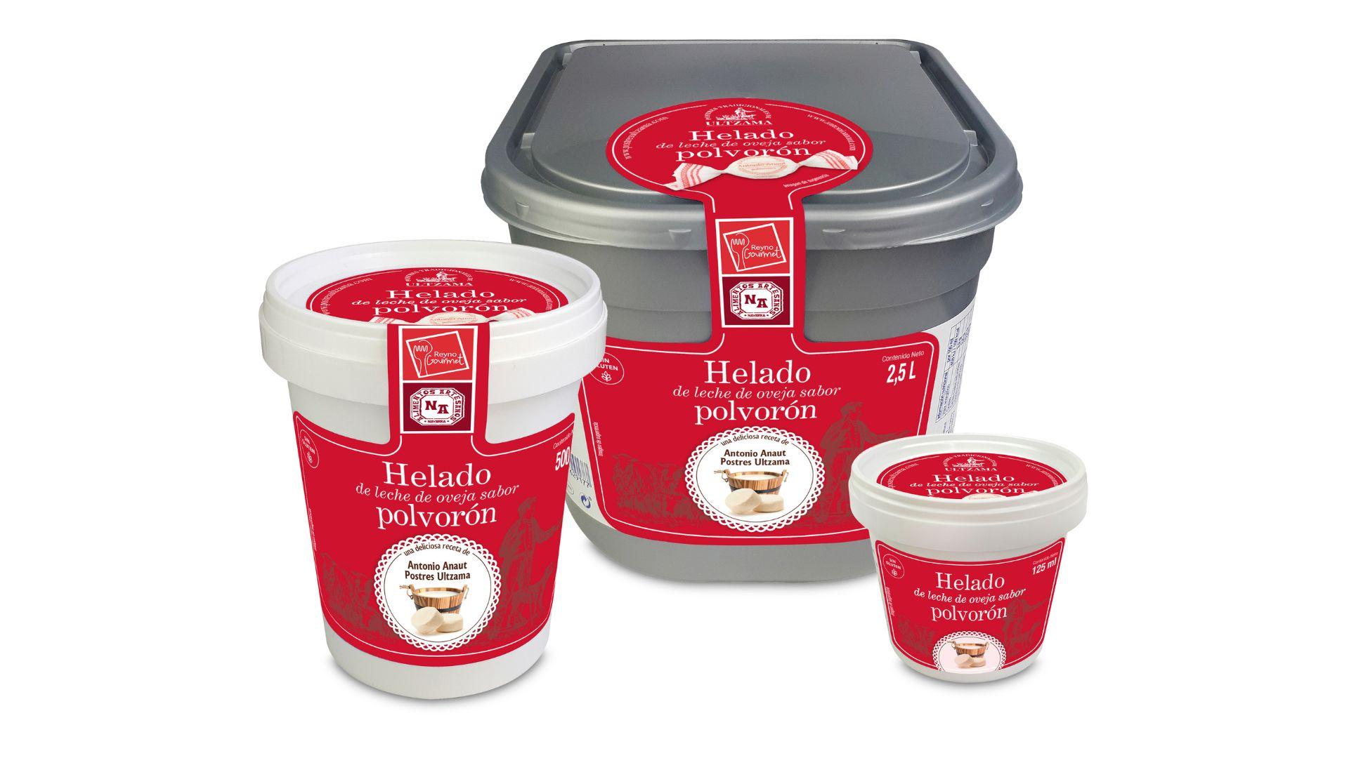 El nuevo helado de polvorón de Antonio Anaut y Postres Ultzama