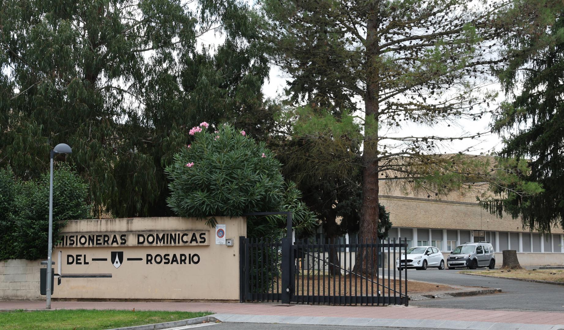 Exterior de las instalaciones de las Misioneras Dominicas del Rosario en Barañáin