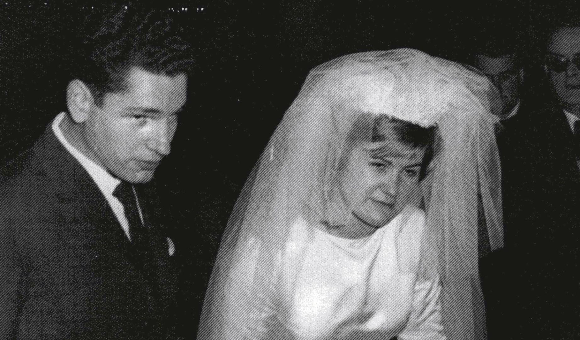 Fotografía de la boda hace 61 años